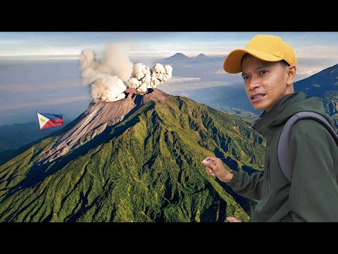This MOUNTAIN has TWO CRATERS and it's ACTIVE thumbnail