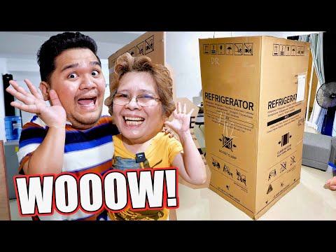 UNBOXING NG REF SA BAGONG BAHAY (SOBRANG HAPPY NI MOTHER KWEEN) thumbnail