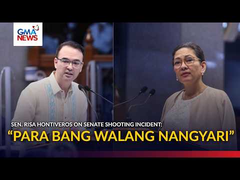 ICYMI - Sen. Risa, SP Cayetano disagrees on details of Senate shooting incident | GMA News thumbnail