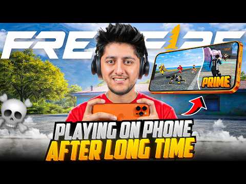 Playing On Mobile After So Long Time 😍Rank Gameplay - Garena Free Fire thumbnail