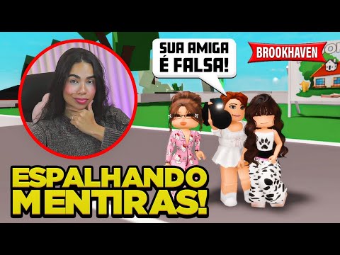 UM DIA ESPALHANDO MENTIRAS ENTRE AS PESSOAS EM BROOKHAVEN  thumbnail