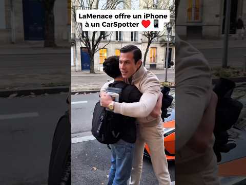 La Menace fait plaisir à un CarSpotter 😳♥️ #lamenace #pourtoi #fyp #viral #emotions #respect thumbnail
