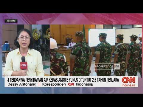 4 Terdakwa Penyiraman Air Keras Andrie Yunus Dituntut 2,5 Tahun Penjara thumbnail