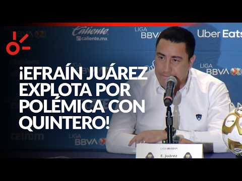 ¡Efraín Juárez EXPLOTA por POLÉMICA con Daniel Quintero! “No sabía que no se puede felicitar” thumbnail
