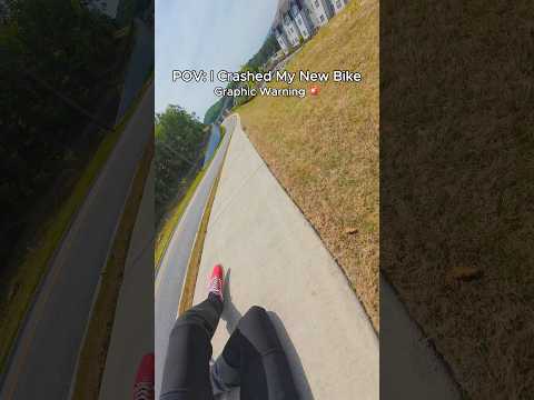 My first time riding and this happened - crash #carcrash #motorcycle #bikerboy #biketok #bikelife thumbnail