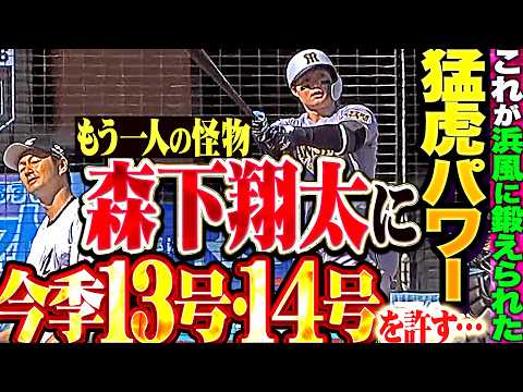 【圧巻2打席連発…】唐川侑己『これが浜風に鍛えられた猛虎パワー!! もう一人の怪物・森下翔太に今季13号＆14号を許してしまう!!』 thumbnail