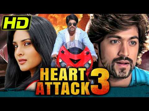 Heart Attack 3 (HD) | South Romantic Hindi Dubbed Movie | Yash, Ramya, Sharan thumbnail