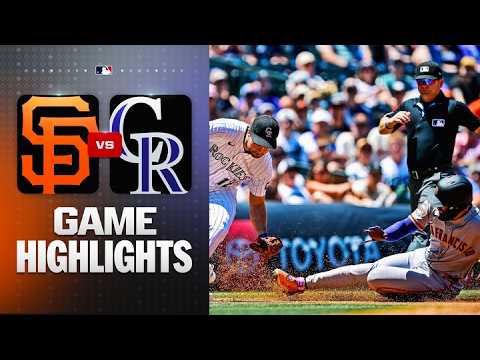 Giants vs. Rockies Game Highlights (5/31/26) | MLB Highlights thumbnail