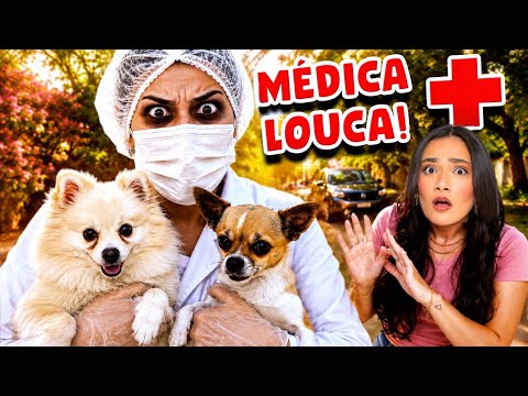 A MÉDICA LOUCA ROUBOU OS MEUS CACHORRINHOS!  thumbnail