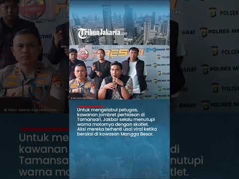 Modal Skotlet Ubah Warna Motor, Kawanan Jambret Spesialis Perhiasan Tertangkap Usai Viral di Jakbar thumbnail