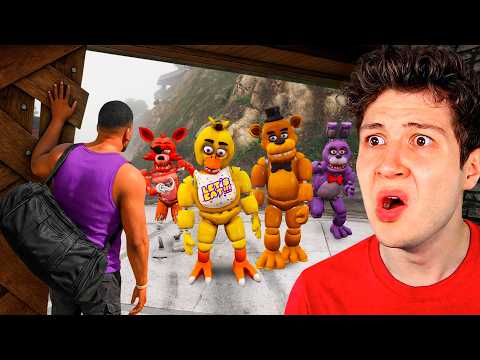 PROTEGIENDO MI CASA de FIVE NIGHTS AT FREDDY´S en GTA 5! 🏡🐻 (Mods) thumbnail