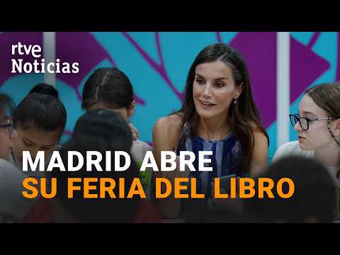 La REINA LETIZIA INAUGURA la FERIA del LIBRO de Madrid | RTVE Noticias thumbnail