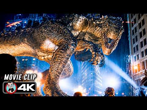 GODZILLA (1998) | The Epic Helicopter Attack Scene (4K) thumbnail