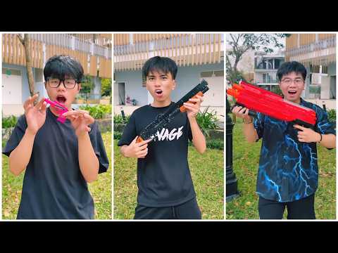 Noob Gun vs Lego Gun & Nerf Gun Battle 💥🔫🤩 thumbnail
