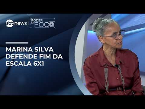 Marina Silva defende fim da escala 6x1 e diz que direitos “melhoram o mundo” | #PoderEmFoco thumbnail