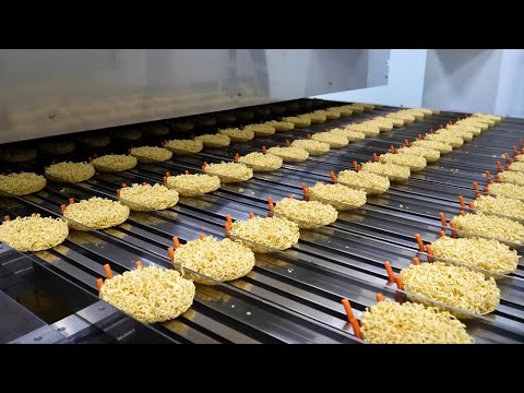 이게 진짜 K-푸드 스케일! 세계가 열광한 라면·김치·김밥 대량생산 과정 | Ramen,Kimchi,Kimbap Mass Production - Korean food factory thumbnail