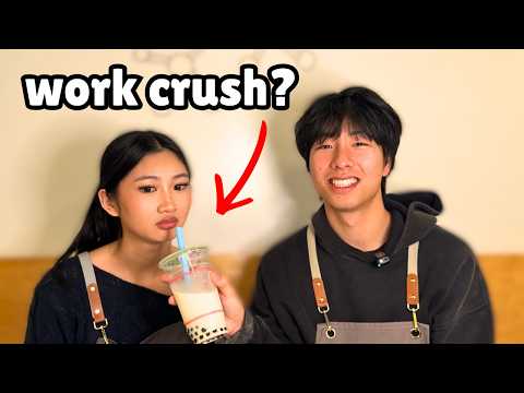 I 1v1'd my WORK CRUSH... (I have so much rizz 😳) thumbnail
