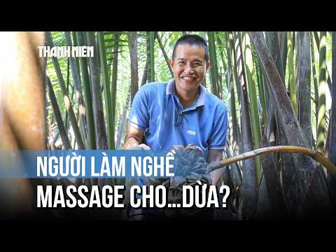 Chàng trai dùng búa "massage" dừa nước lấy mật, thu tiền triệu mỗi ngày thumbnail