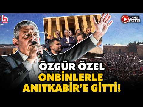 Güvenpark'ta 1 Saat Süren Konuşmasını Bitiren Özgür Özel, Yüzbinlerle Anıtkabir'e Geldi! thumbnail