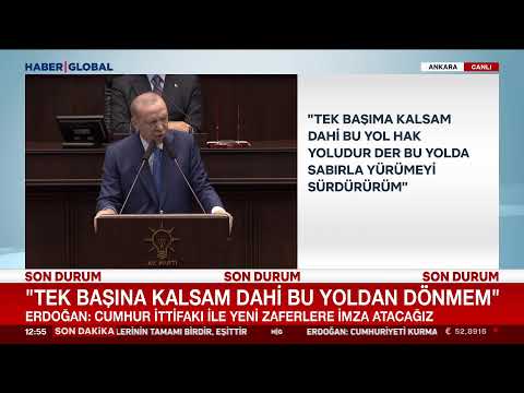 CANLI YAYIN I Cumhurbaşkanı Erdoğan Grup Toplantısında Konuşuyor! thumbnail