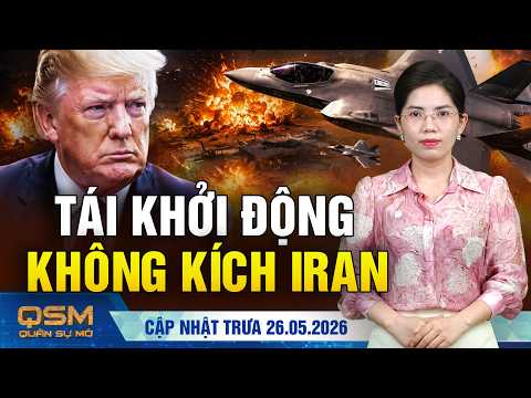 Ông Trump chốt hạ quy trình thu hồi bụi hạt nhân Iran. Mỹ chỉ trích Nga thậm tệ vì không kích Kyiv thumbnail