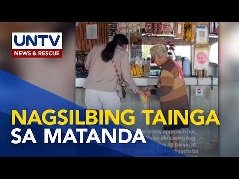 Lola na mahina ang pandinig, tinulungang bumili ng pagkain sa karinderia | Something Good thumbnail