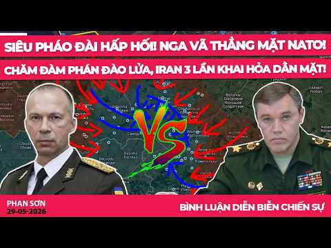 Siêu pháo đài hấp hối! Nga vã thẳng mặt NATO! Chăm đàm phán ĐÀO LỬA, Iran 3 lần khai hỏa dằn mặt! thumbnail