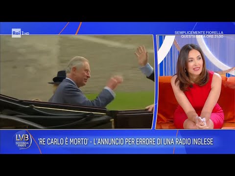 "Re Carlo è morto", l'annuncio dato per sbaglio di una radio inglese - La volta buona 22/05/2026 thumbnail