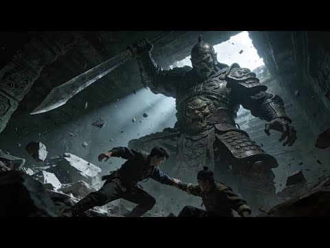 盗墓Movie🔥【MULTISUB】元代鐵甲殭屍現世！刀槍不入，鷓鴣哨險些喪命#惊悚 #悬疑 #movie #鬼吹灯 #drama #探险 #chinesedrama thumbnail