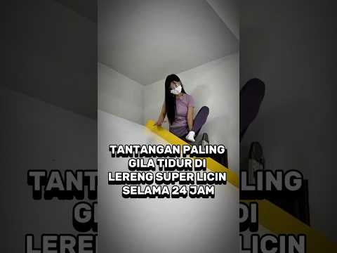 24 Jam Gantung di Lereng Licin Demi Menang Challenge! #ytshorts #fyp #tantangan #lereng thumbnail