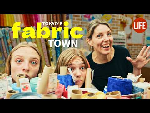 First Time in Tokyo's Fabric Heaven: Nippori Fabric Town 🏭 Life in Japan EP 363 thumbnail