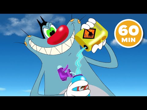 THE SECRET POTION 😱 Oggy and the Cockroaches - Full Episodes HD thumbnail