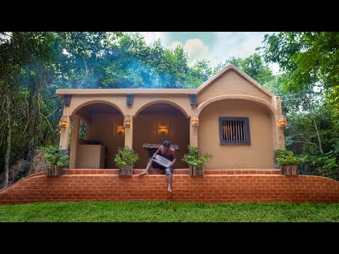 Build The Most Beautiful Villa in the Deep Jungle by Ancient Skills thumbnail