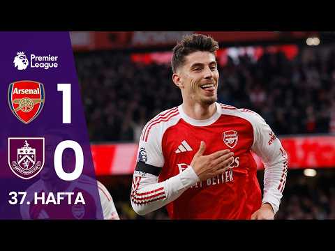 Arsenal (1-0) Burnley | 37. Hafta MAÇ ÖZETİ | Premier League - 2025/26 thumbnail