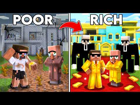 From Poor to Rich Mansion in Minecraft.. thumbnail