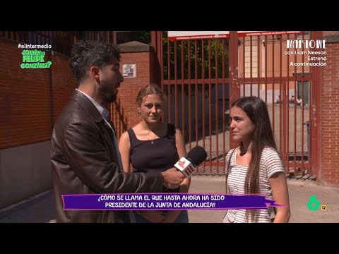 Una chica afirma que el presidente de Andalucía es Juan y Medio: "Es el de corazón" - El Intermedio thumbnail