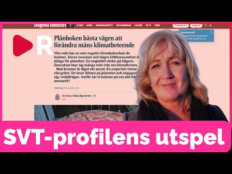 Tidigare SVT-toppen Erika Bjerström : Vita män förstör klimatet thumbnail