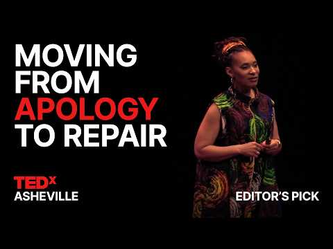 Why “I’m sorry” doesn’t heal relationships | Maiysha Clairborne | TEDxAsheville thumbnail