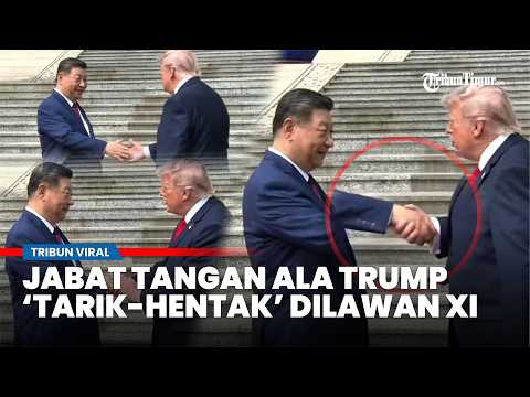 Tak Mempan ke Xi Jinping! Momen Jabat Tangan Ala Trump 'Tarik-Hentak' Khas Hegemoni Dilawan thumbnail