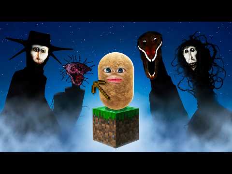 1ブロックしかない世界で全てのホラーMODを入れてサバイバルするマインクラフト.. thumbnail