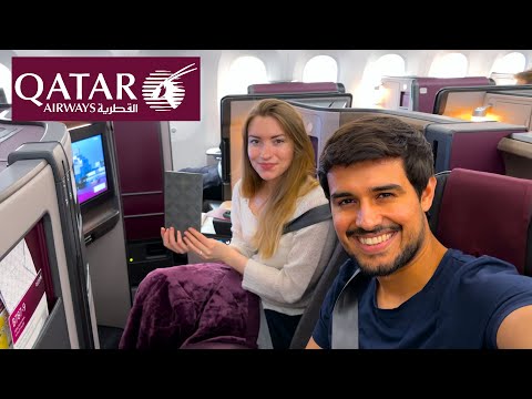 World's Best Business Class Seat? | Qatar Airways Dreamliner thumbnail