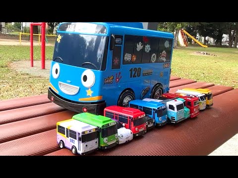 Tayo the Little Bus ☆ Carry Case Stickers & Outdoor Play Collection thumbnail