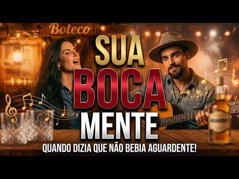 Tua boca mente Quando dizia que não bebia aguardente  Paródia Engraçada thumbnail