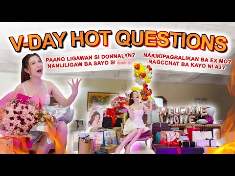 VALENTINE GIFTS FROM FANS! (HOT QUESTIONS ANSWERED) thumbnail