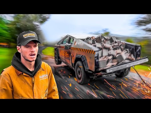 Whistlindiesel Cybertruck Durability Test #2 thumbnail
