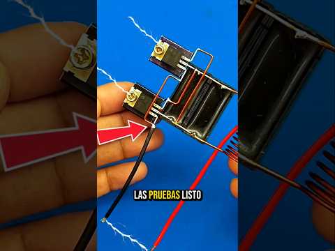 mira como hacer una bobina de inducción casera para tus inventos experimentos y manualidades.. thumbnail