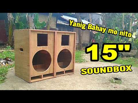How to make Speaker Box D15" Soundsystem "SOUNBOX 15" thumbnail
