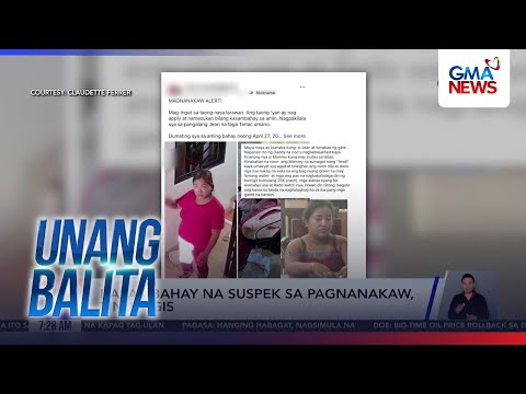 Mahigit P111,000 halaga ng cell phone at cash, huli-cam na ninakaw ng bagong... | Unang Hirit thumbnail