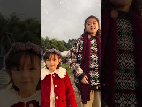 她没有打扰，只是默默努力让自己看起来好一点…#搞笑 #萌娃 #funny thumbnail