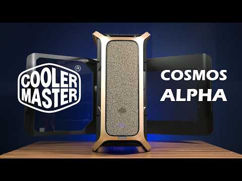 【Huan】 這就是機殼阿!! 靈活自由、極致工藝的全塔機殼: CoolerMaster COSMOS ALPHA開箱 thumbnail